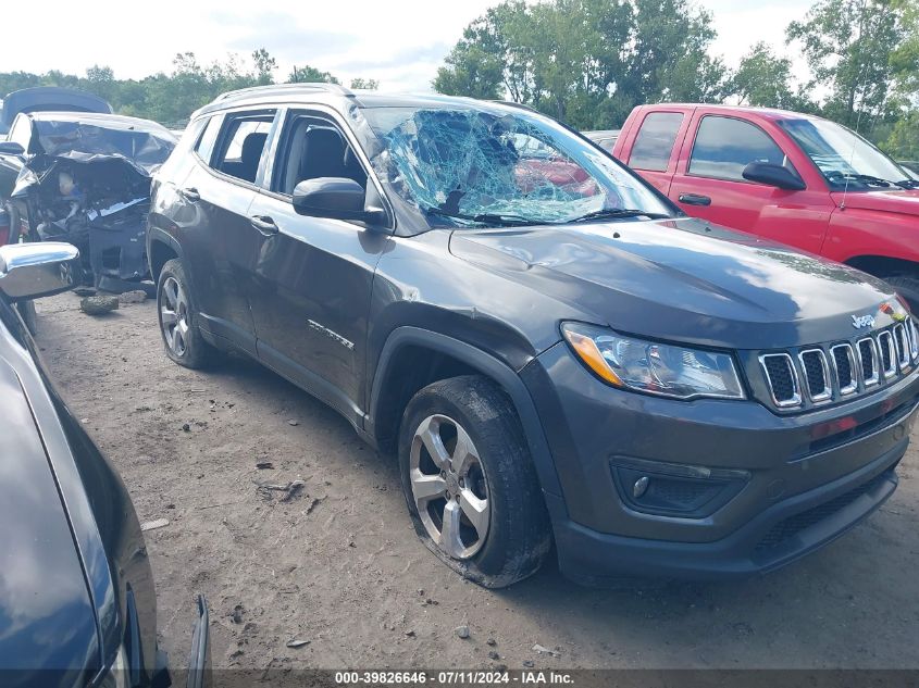 2018 Jeep Compass Latitude 4X4 VIN: 3C4NJDBB6JT162227 Lot: 39826646