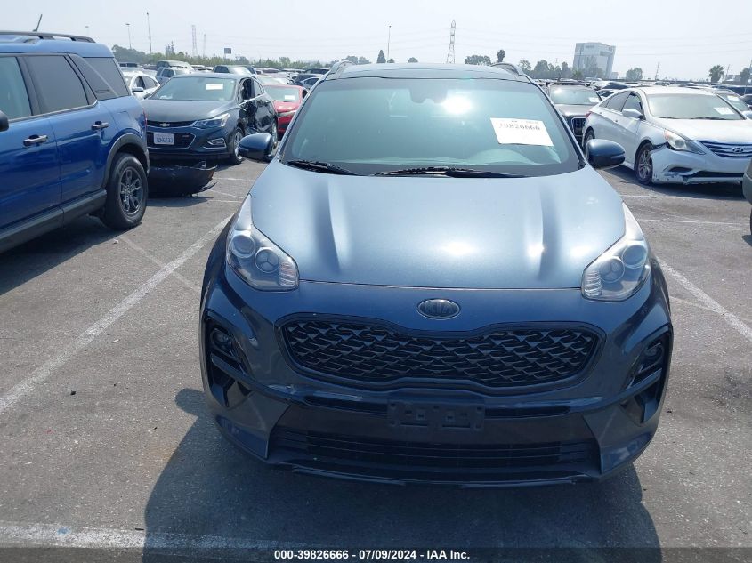 2021 Kia Sportage S VIN: KNDP63AC6M7884000 Lot: 39826666