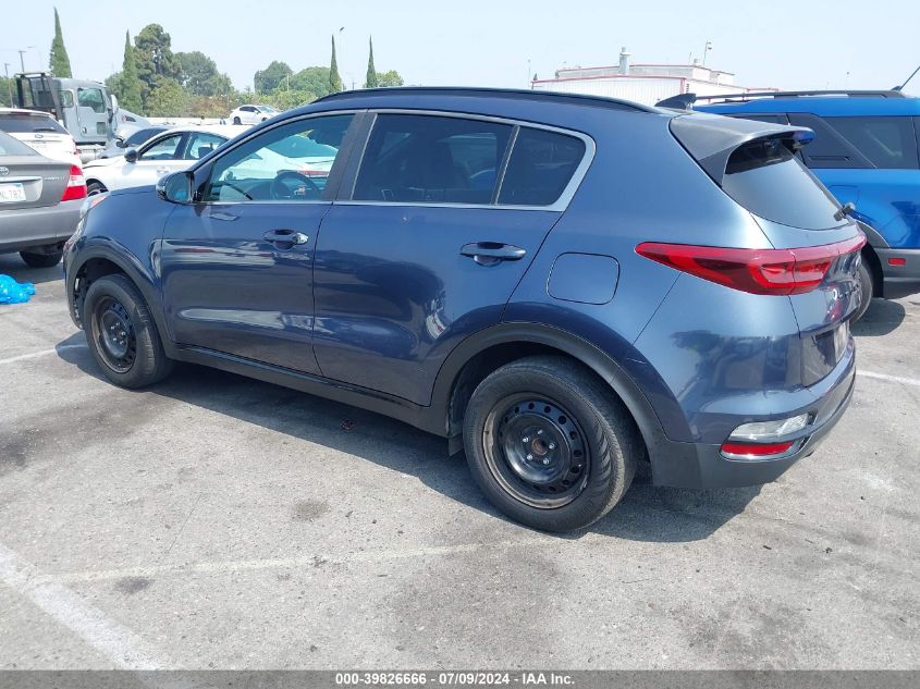 2021 Kia Sportage S VIN: KNDP63AC6M7884000 Lot: 39826666