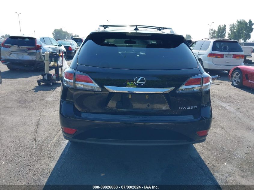 2013 Lexus Rx 350 VIN: 2T2ZK1BA6DC095149 Lot: 39826668