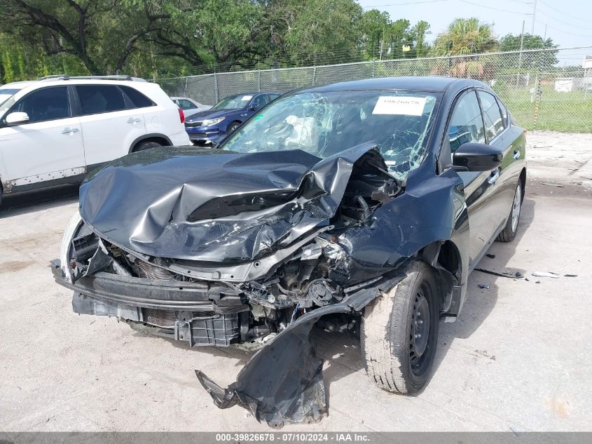 2014 Nissan Sentra S VIN: 3N1AB7AP8EY202605 Lot: 39826678