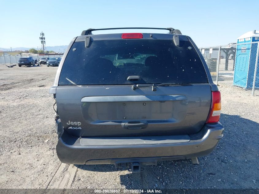 2004 Jeep Grand Cherokee Laredo/Columbia/Freedom VIN: 1J4GW48S84C276953 Lot: 39826687