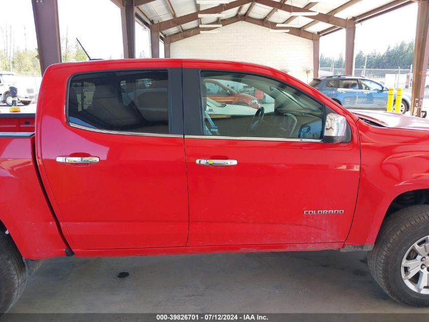 2016 Chevrolet Colorado Lt VIN: 1GCGTCE38G1112916 Lot: 39826701