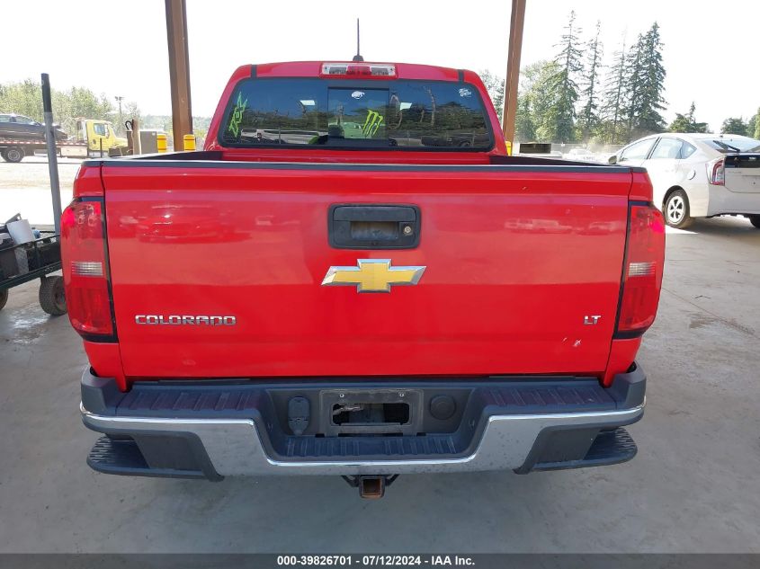 2016 Chevrolet Colorado Lt VIN: 1GCGTCE38G1112916 Lot: 39826701