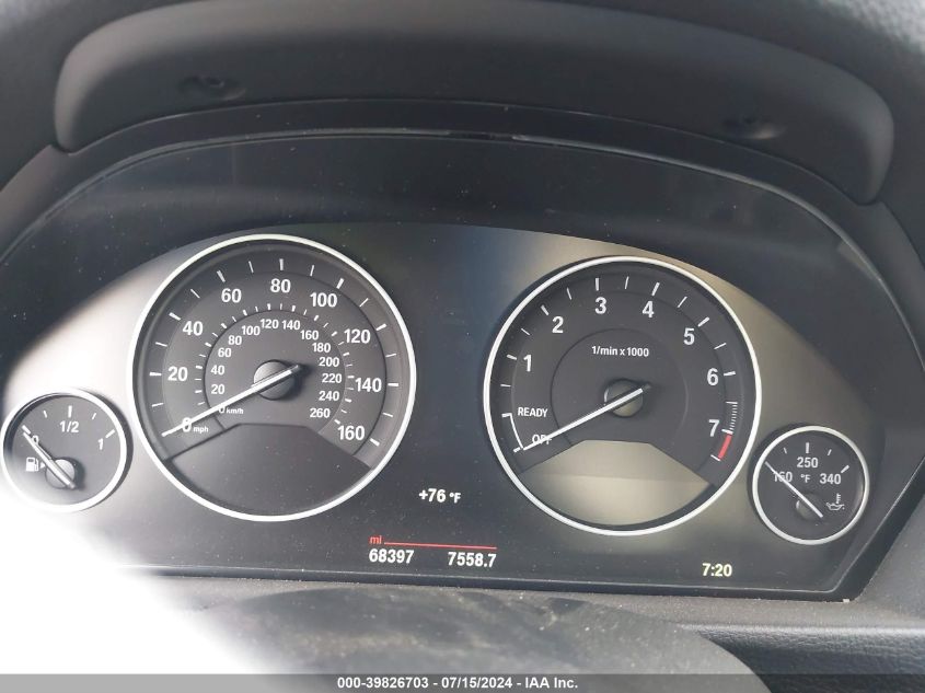 2016 BMW 320 I VIN: WBA8E1G53GNT35131 Lot: 39826703