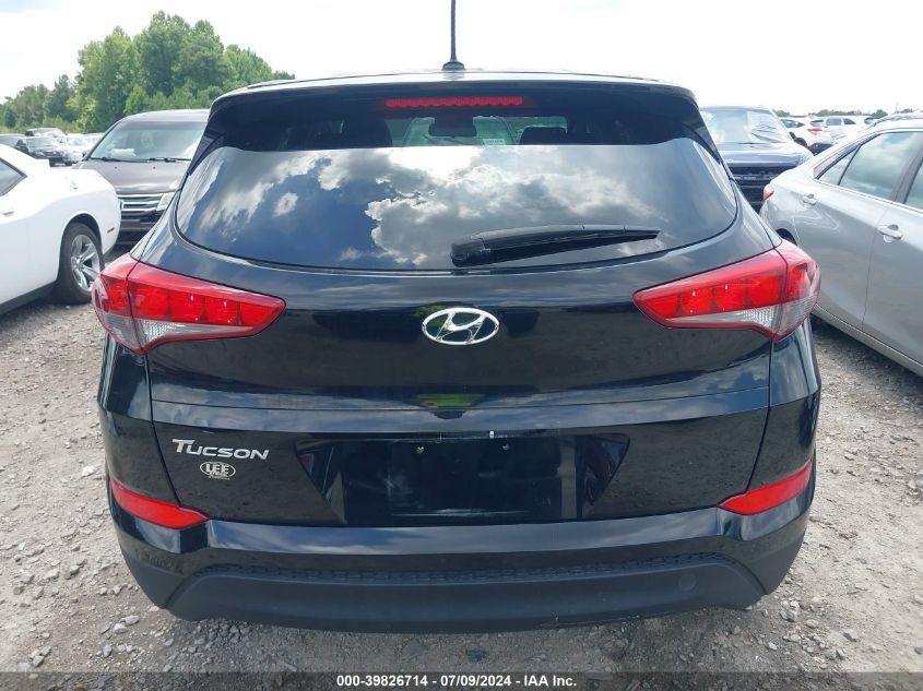 2017 Hyundai Tucson Se VIN: KM8J23A41HU414728 Lot: 39826714