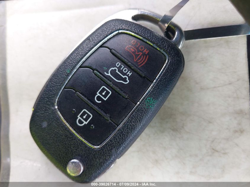 2017 Hyundai Tucson Se VIN: KM8J23A41HU414728 Lot: 39826714