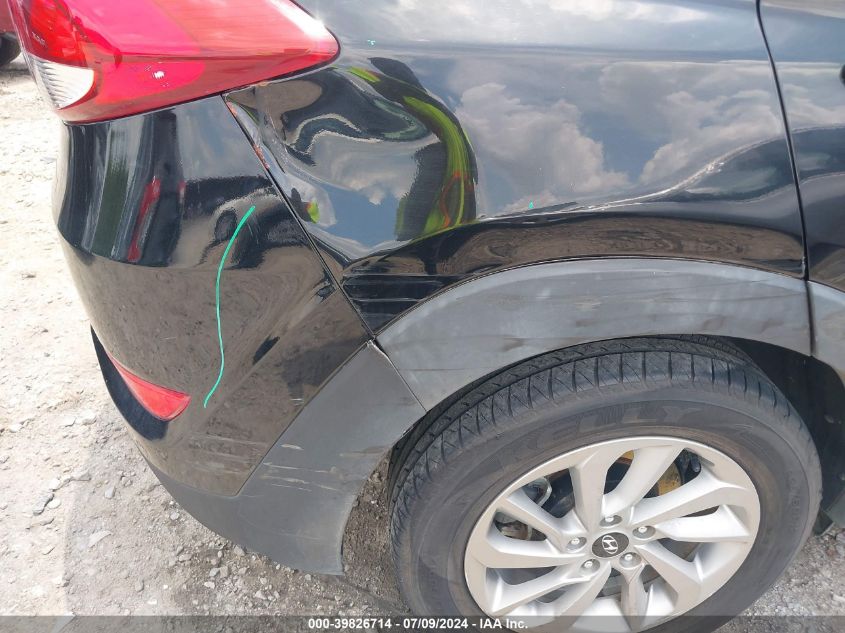 2017 Hyundai Tucson Se VIN: KM8J23A41HU414728 Lot: 39826714