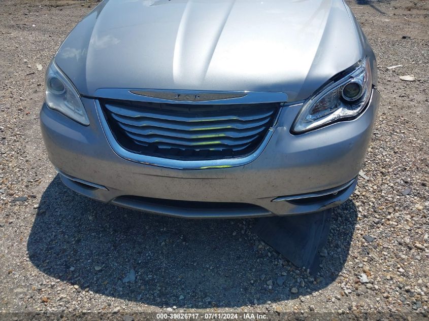 2013 Chrysler 200 Limited VIN: 1C3CCBCG9DN510370 Lot: 39826717