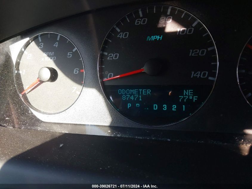 2009 Chevrolet Impala Lt VIN: 2G1WT57N091177514 Lot: 39826721