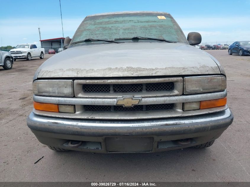 1998 Chevrolet Blazer Lt VIN: 1GNDT13W7W2161772 Lot: 39826729