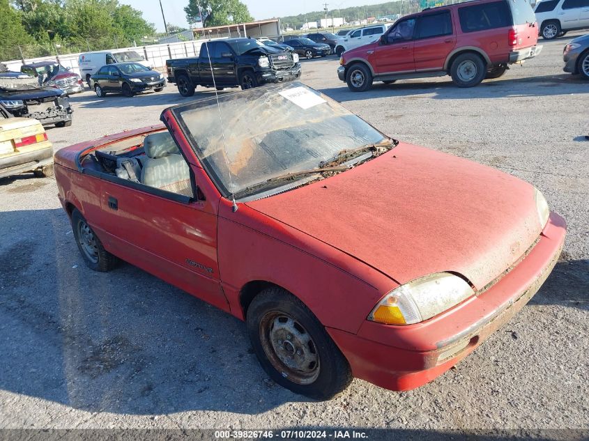 1990 Geo Metro Lsi VIN: JG1MR336XLK768935 Lot: 39826746