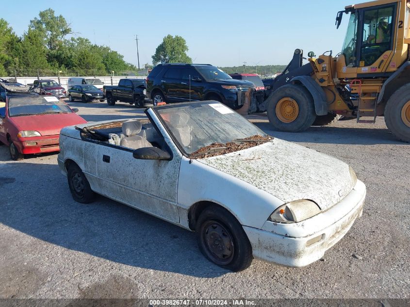 1992 Geo Metro Lsi Sprint Cl VIN: JG1MR3363NK205129 Lot: 39826747