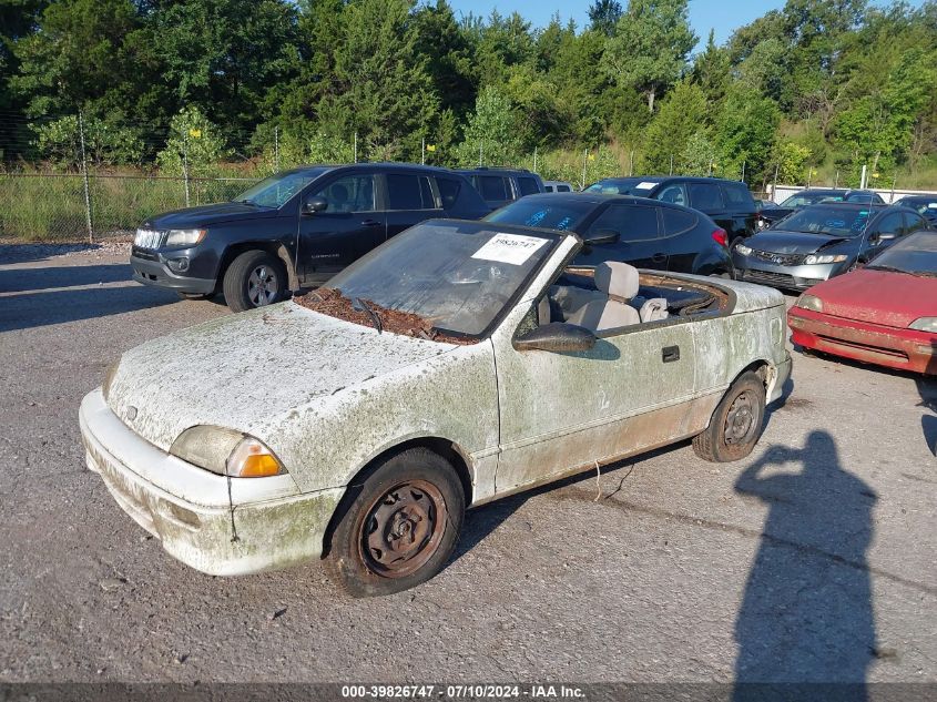 1992 Geo Metro Lsi Sprint Cl VIN: JG1MR3363NK205129 Lot: 39826747