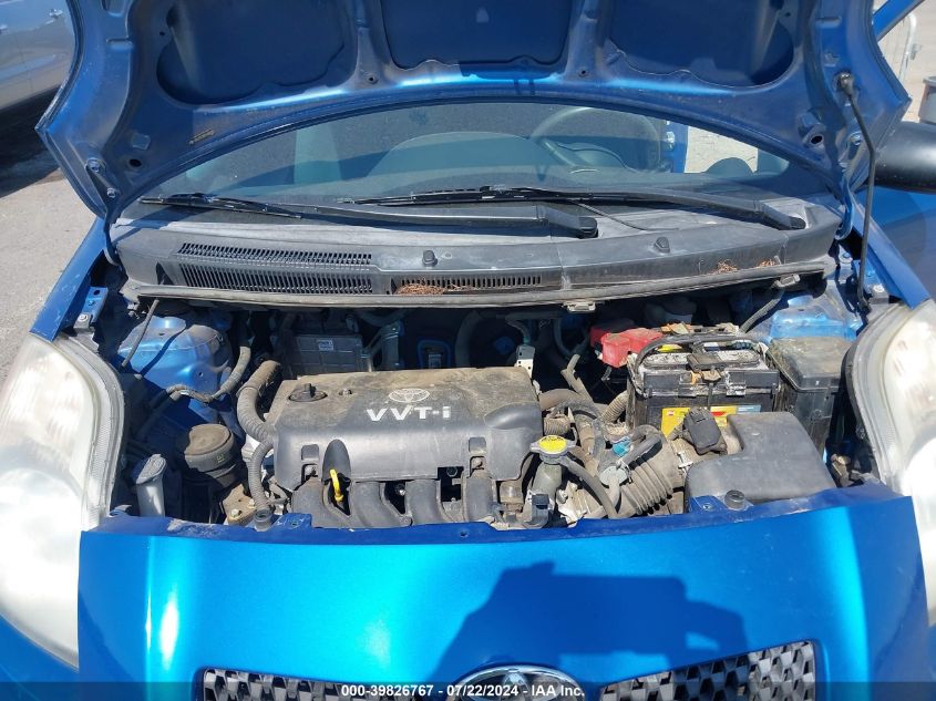 2007 Toyota Yaris VIN: JTDJT923875105678 Lot: 39826767