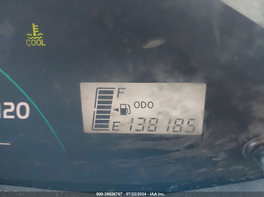 2007 Toyota Yaris VIN: JTDJT923875105678 Lot: 39826767