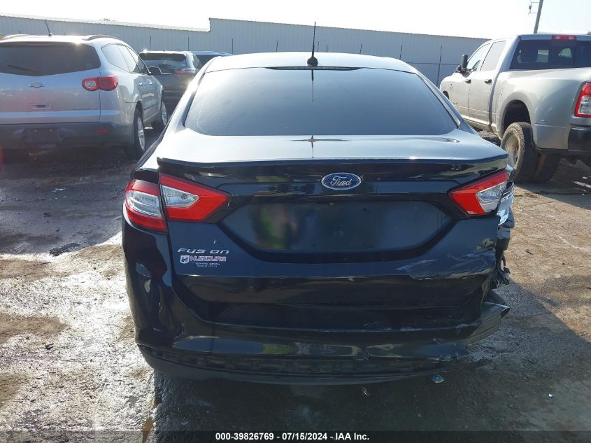2016 Ford Fusion S VIN: 3FA6P0G75GR267739 Lot: 39826769