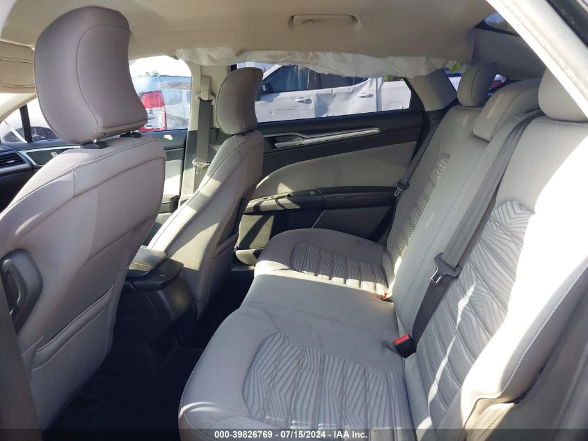 2016 Ford Fusion S VIN: 3FA6P0G75GR267739 Lot: 39826769