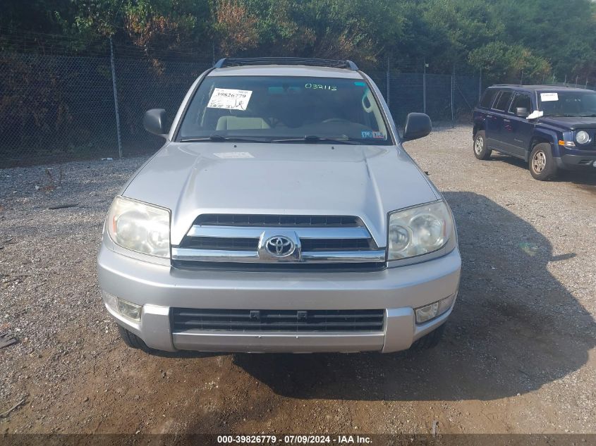 2005 Toyota 4Runner Sr5/Sport VIN: JTEBU14R658032113 Lot: 39826779