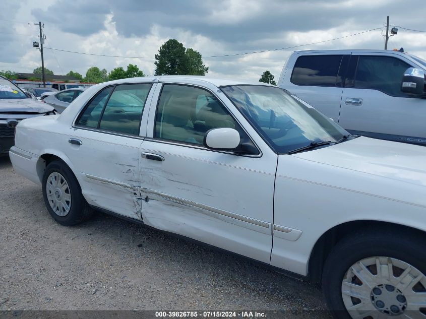 2007 Mercury Grand Marquis Gs VIN: 2MEFM74V47X608434 Lot: 39826785