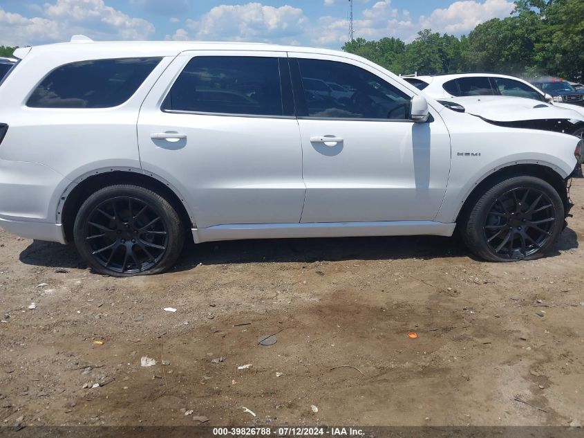 2020 Dodge Durango R/T Rwd VIN: 1C4SDHCT6LC100267 Lot: 39826788