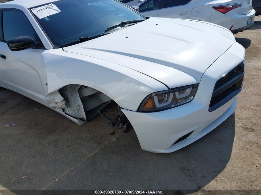 2012 Dodge Charger Se VIN: 2C3CDXBG4CH214661 Lot: 39826789
