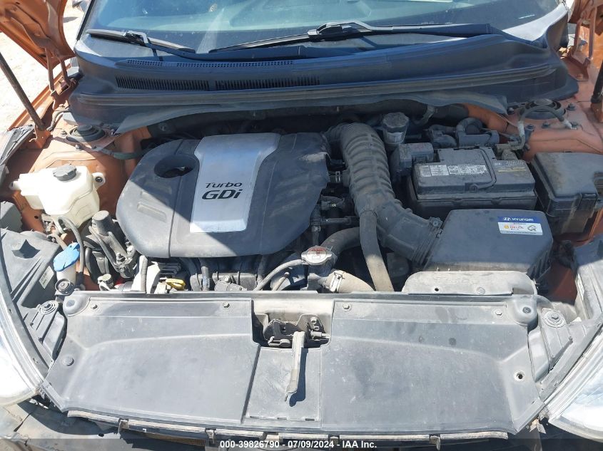 2016 Hyundai Veloster Turbo VIN: KMHTC6AE6GU287182 Lot: 39826790