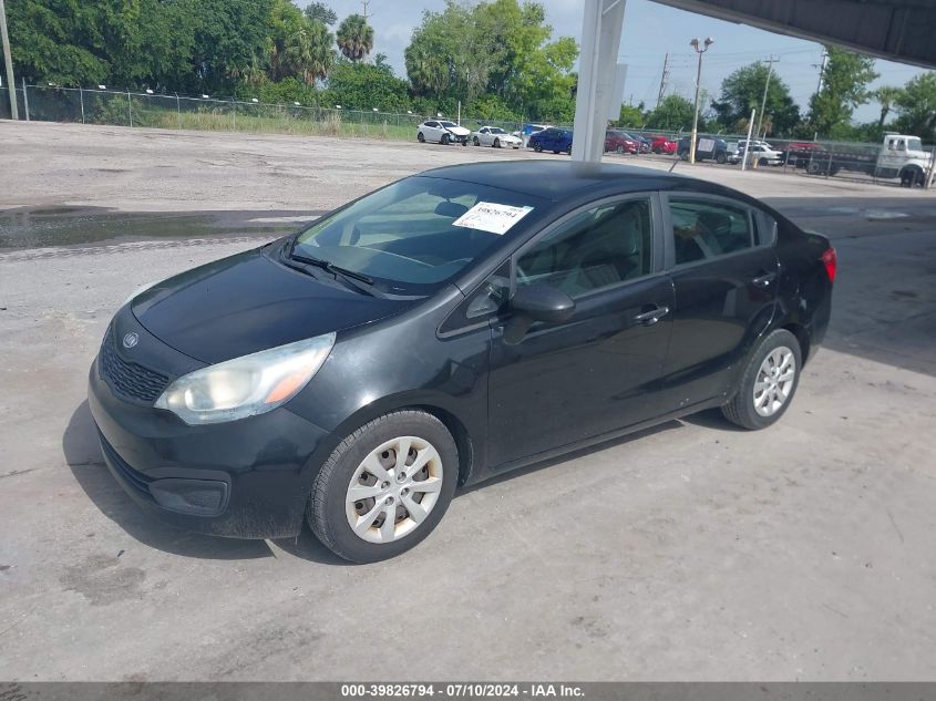 KNADM4A33C6073089 | 2012 KIA RIO