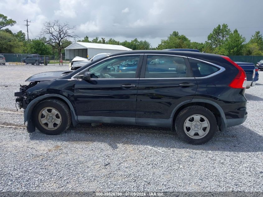 2016 Honda Cr-V Lx VIN: 2HKRM3H36GH532409 Lot: 39826798