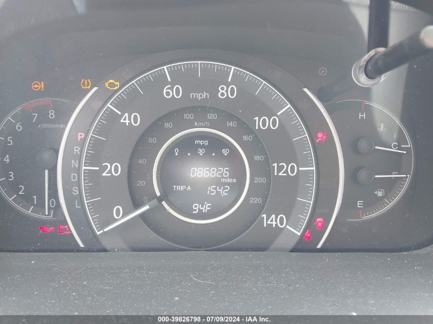 2016 Honda Cr-V Lx VIN: 2HKRM3H36GH532409 Lot: 39826798