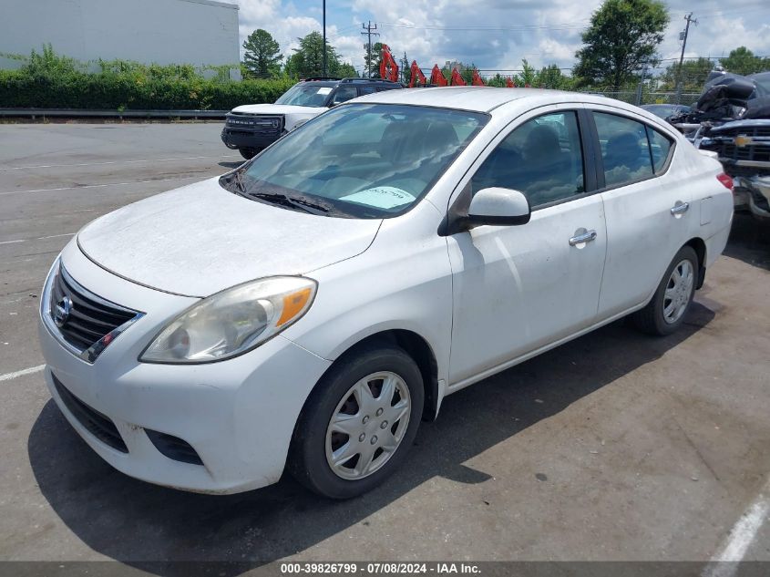 3N1CN7AP1DL838861 | 2013 NISSAN VERSA