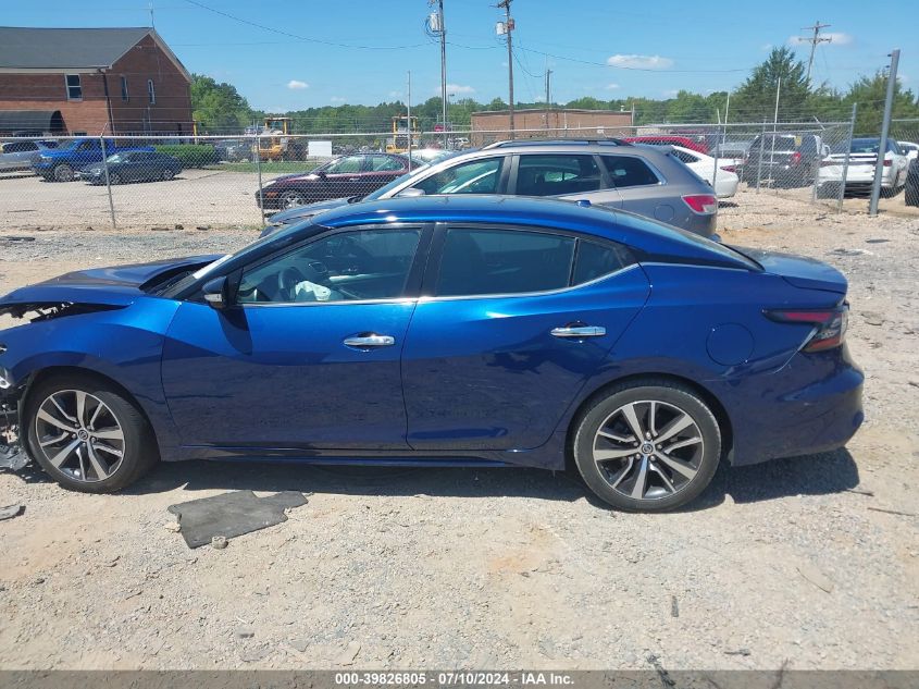 2020 Nissan Maxima Sv VIN: 1N4AA6CV6LC381759 Lot: 39826805