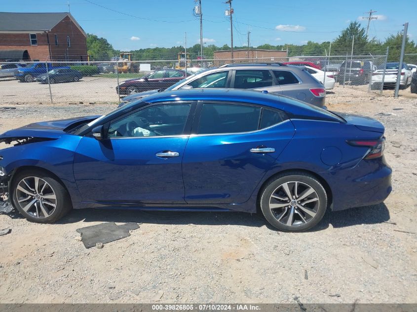 2020 Nissan Maxima Sv VIN: 1N4AA6CV6LC381759 Lot: 39826805