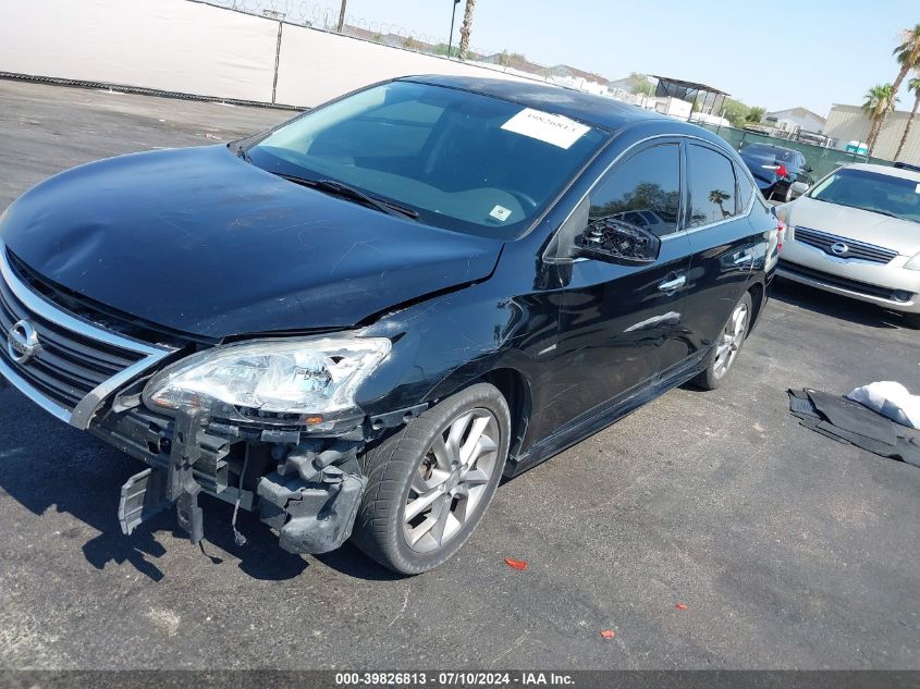 2014 Nissan Sentra Sr VIN: 3N1AB7APXEY302754 Lot: 39826813