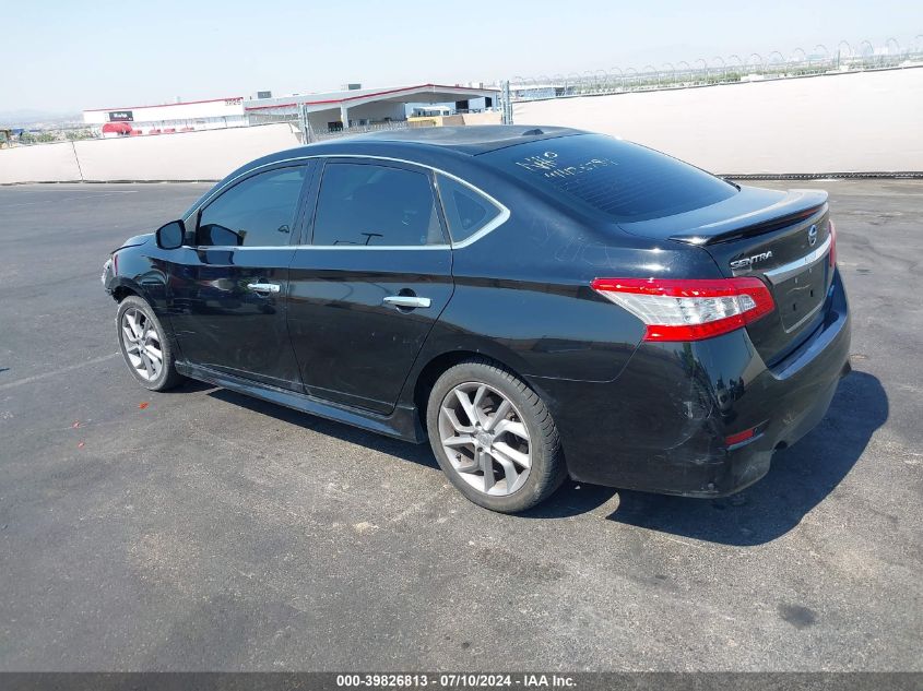 2014 NISSAN SENTRA SR - 3N1AB7APXEY302754