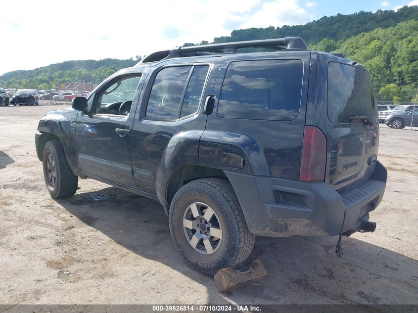 2011 Nissan Xterra Off Road/S/Se VIN: 5N1AN0NW1BC523737 Lot: 39826814
