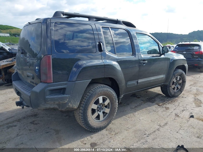 2011 Nissan Xterra Off Road/S/Se VIN: 5N1AN0NW1BC523737 Lot: 39826814
