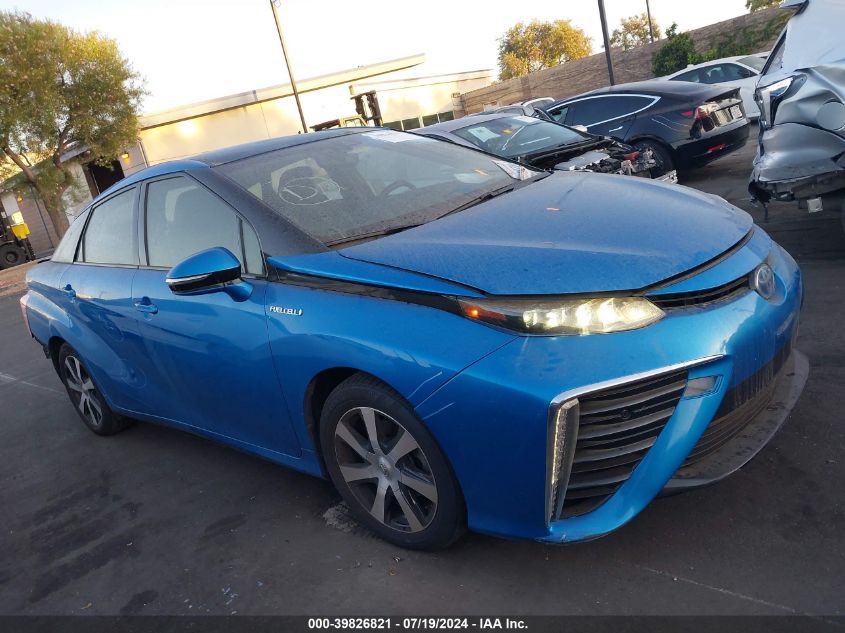 JTDBVRBD9HA003662 2017 Toyota Mirai