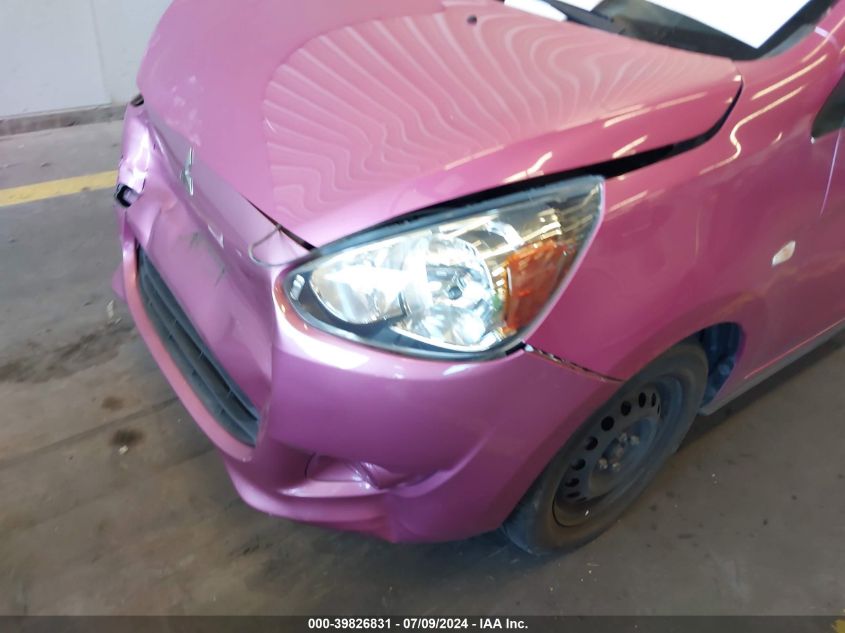 2015 Mitsubishi Mirage De VIN: ML32A3HJ8FH032938 Lot: 39826831