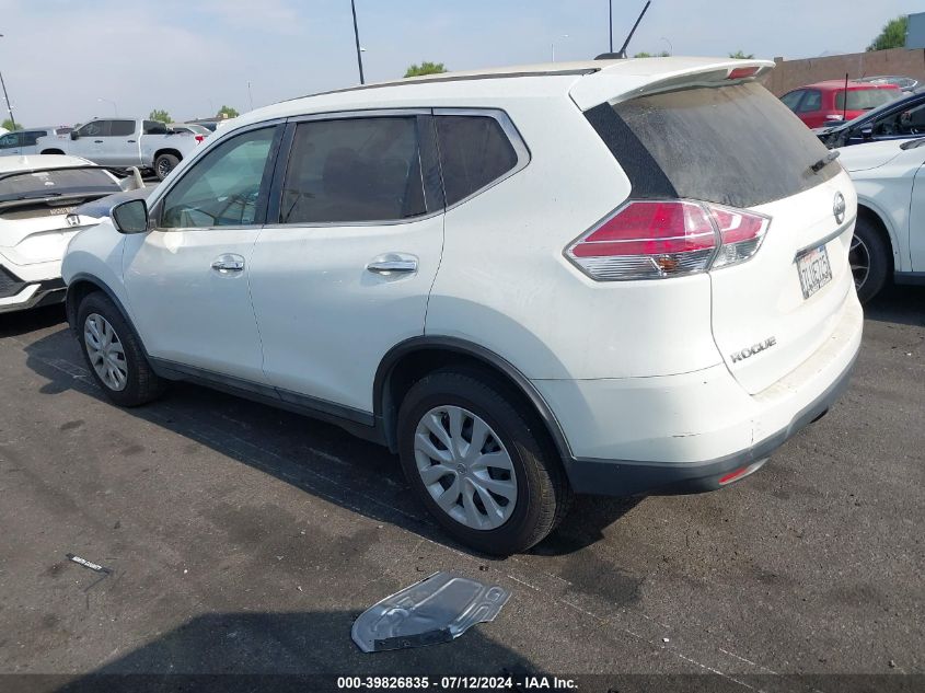 2015 Nissan Rogue S VIN: 5N1AT2ML8FC856290 Lot: 39826835