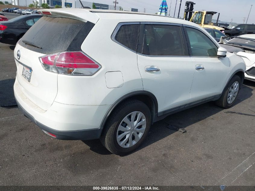 2015 Nissan Rogue S VIN: 5N1AT2ML8FC856290 Lot: 39826835