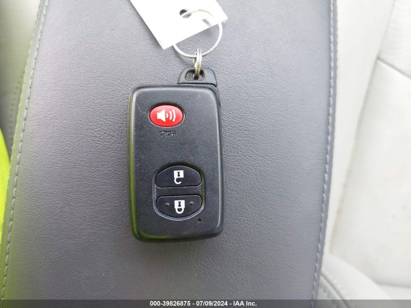 2010 Toyota Prius Iv VIN: JTDKN3DU2A0011026 Lot: 39826875