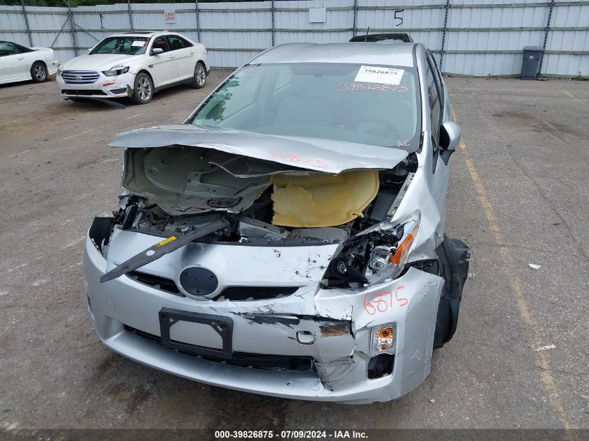 2010 Toyota Prius Iv VIN: JTDKN3DU2A0011026 Lot: 39826875