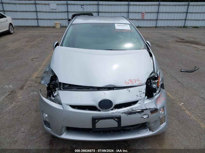 2010 Toyota Prius Iv VIN: JTDKN3DU2A0011026 Lot: 39826875