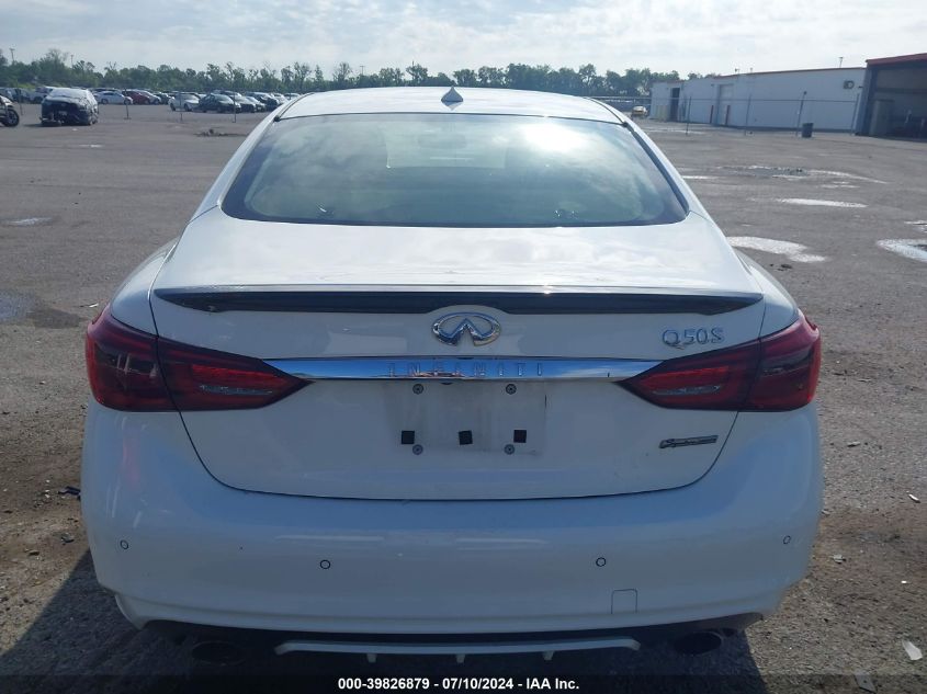 2019 Infiniti Q50 3.0T Signature Edition VIN: JN1EV7AP5KM540941 Lot: 39826879