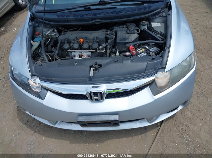 2010 Honda Civic Lx VIN: 2HGFA1F58AH556345 Lot: 39826948