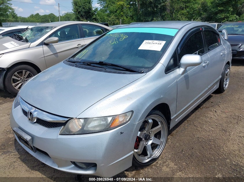 2010 Honda Civic Lx VIN: 2HGFA1F58AH556345 Lot: 39826948