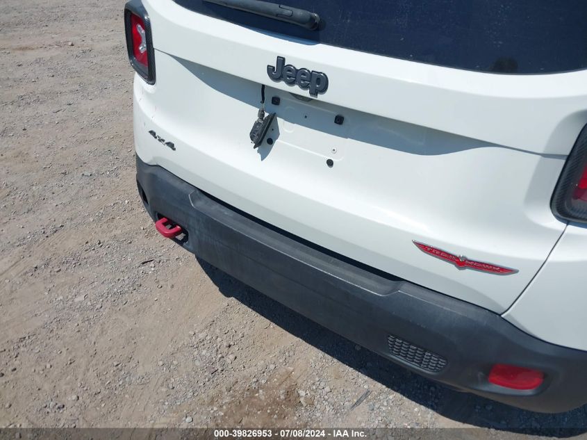 2016 Jeep Renegade Trailhawk VIN: ZACCJBCT6GPC74576 Lot: 39826953