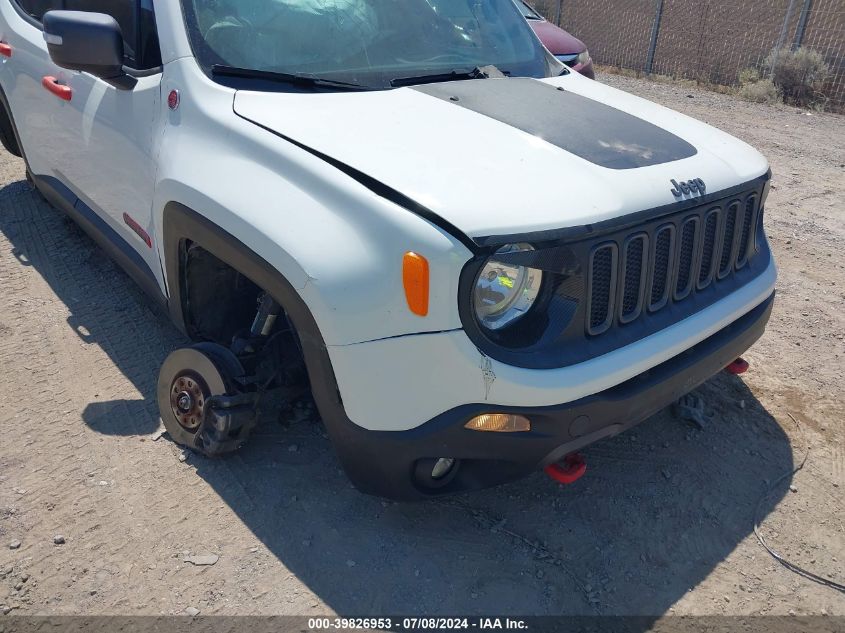 2016 Jeep Renegade Trailhawk VIN: ZACCJBCT6GPC74576 Lot: 39826953