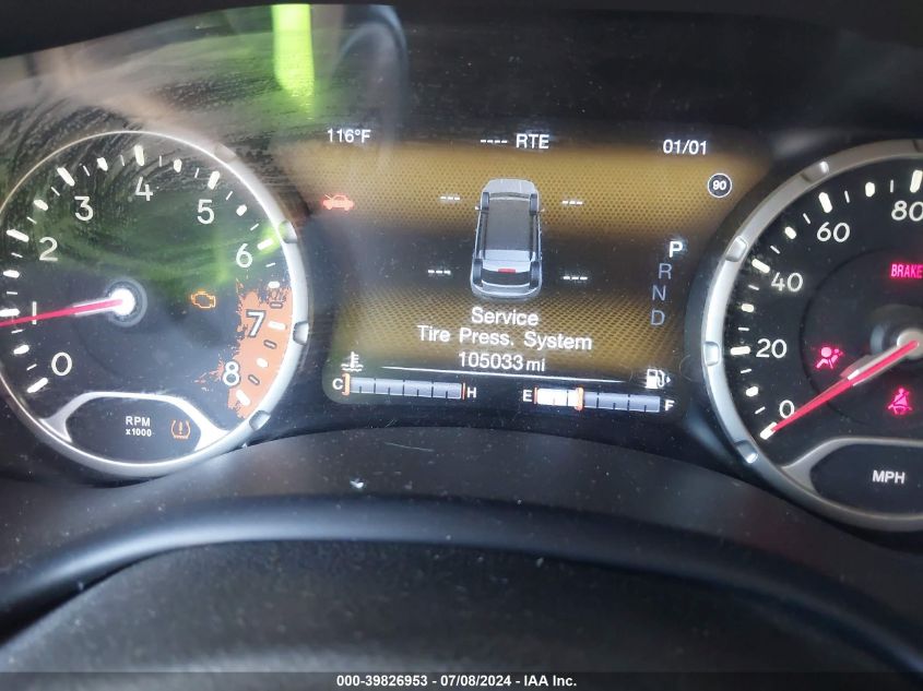 2016 Jeep Renegade Trailhawk VIN: ZACCJBCT6GPC74576 Lot: 39826953